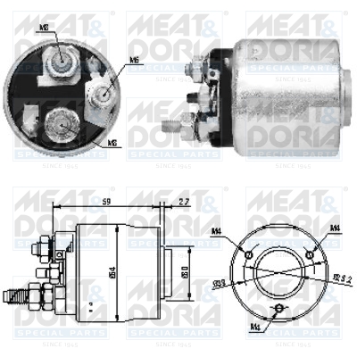 Meat Doria Starter magneetschakelaar 46063