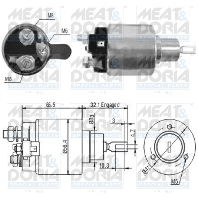 Meat Doria Starter magneetschakelaar 46065