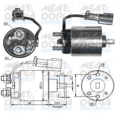 Meat Doria Starter magneetschakelaar 46091