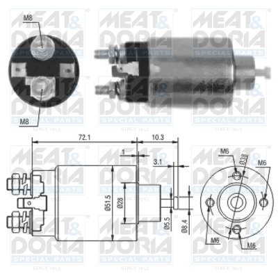 Meat Doria Starter magneetschakelaar 46095