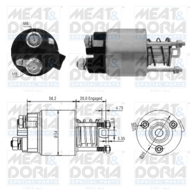 Meat Doria Starter magneetschakelaar 46101