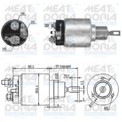 Meat Doria Starter magneetschakelaar 46103