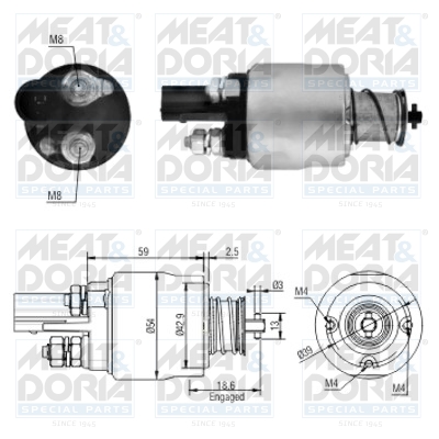 Meat Doria Starter magneetschakelaar 46126