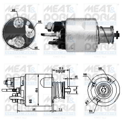 Meat Doria Starter magneetschakelaar 46169