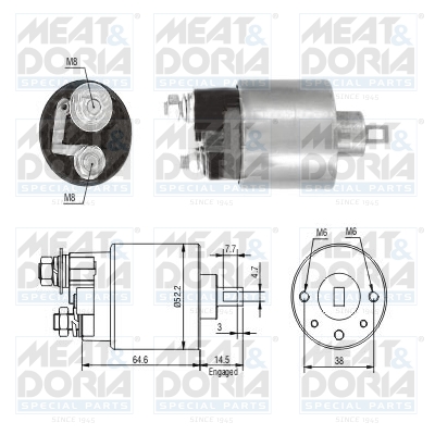 Meat Doria Starter magneetschakelaar 46235