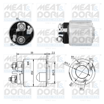 Meat Doria Starter magneetschakelaar 46295