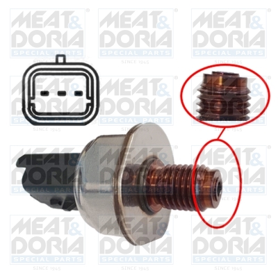 Meat Doria Brandstofdruk sensor 9224