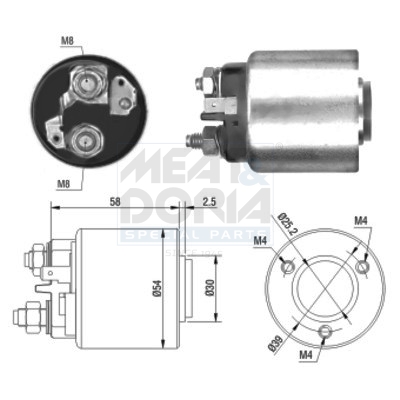 Meat Doria Starter magneetschakelaar 46011