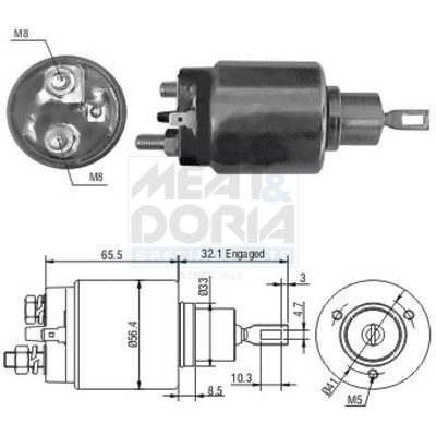 Meat Doria Starter magneetschakelaar 46067