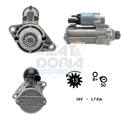 Meat Doria Startmotor / Starter 5010441G