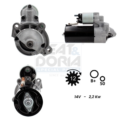 Meat Doria Startmotor / Starter 5010542G