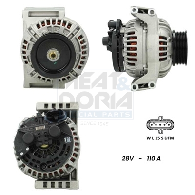 Meat Doria Dynamo / Alternator 5610080G