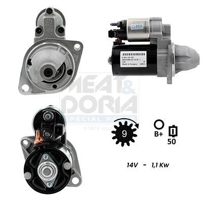 Meat Doria Startmotor / Starter 5010241G
