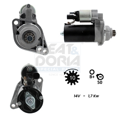 Meat Doria Startmotor / Starter 5010047G
