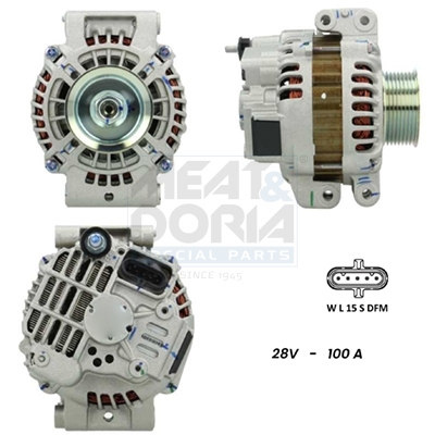 Meat Doria Dynamo / Alternator 5635134G