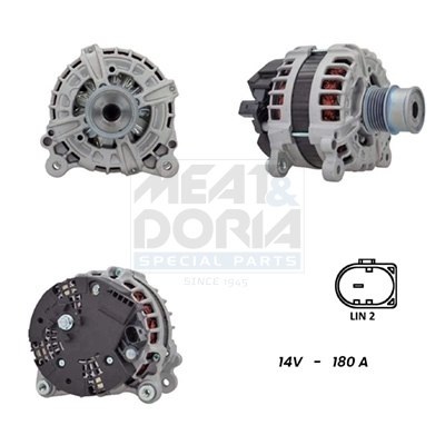 Meat Doria Dynamo / Alternator 5510668G
