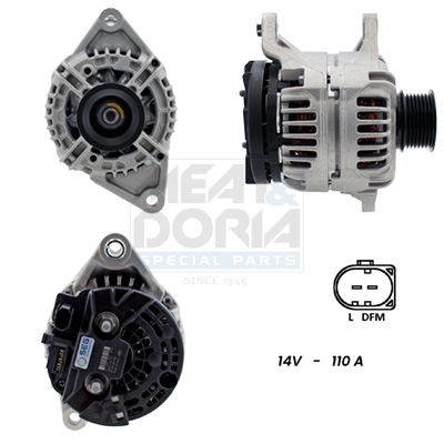Meat Doria Dynamo / Alternator 5510144G