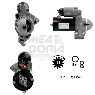Meat Doria Startmotor / Starter 5010950G