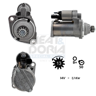Meat Doria Startmotor / Starter 5010959G