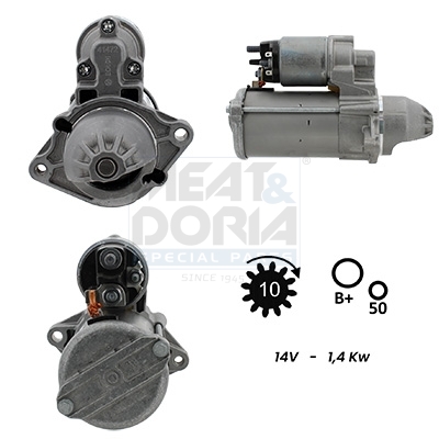 Meat Doria Startmotor / Starter 5010966G