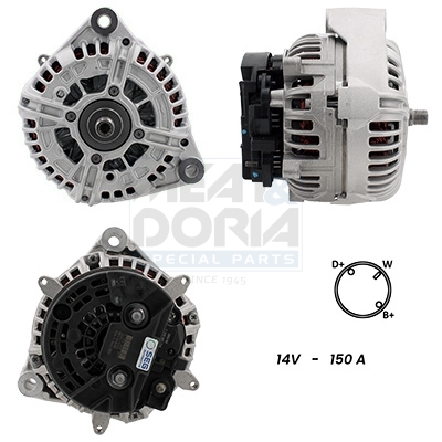 Meat Doria Dynamo / Alternator 55101361G