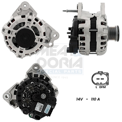 Meat Doria Dynamo / Alternator 55101414G