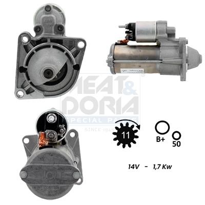Meat Doria Startmotor / Starter 5010207G
