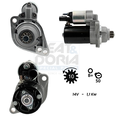 Meat Doria Startmotor / Starter 5010277G