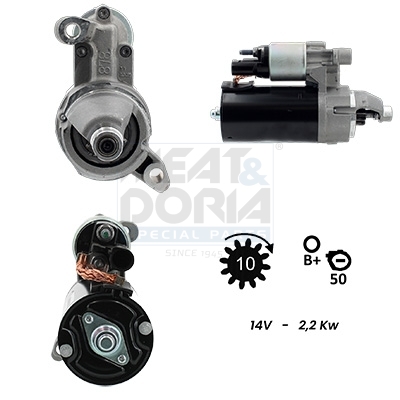 Meat Doria Startmotor / Starter 5010410G