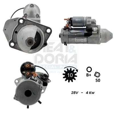 Meat Doria Startmotor / Starter 5110058G
