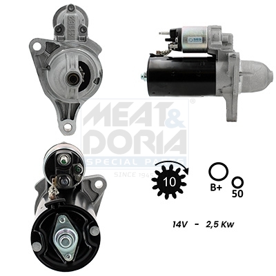 Meat Doria Startmotor / Starter 5010428G