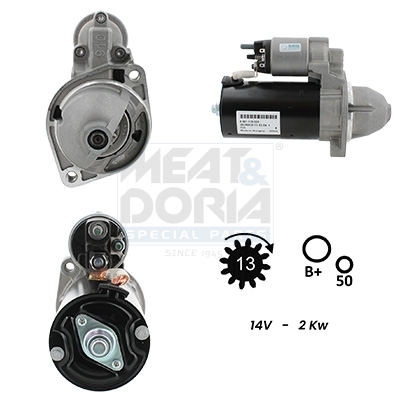 Meat Doria Startmotor / Starter 5010518G