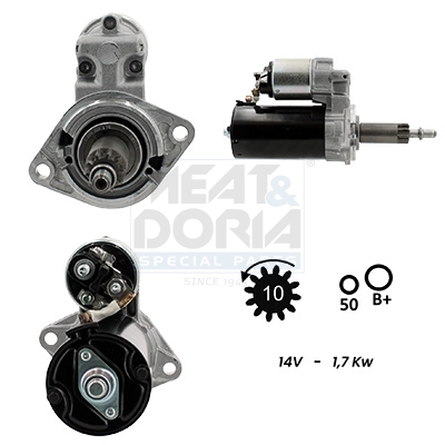 Meat Doria Startmotor / Starter 5010499G