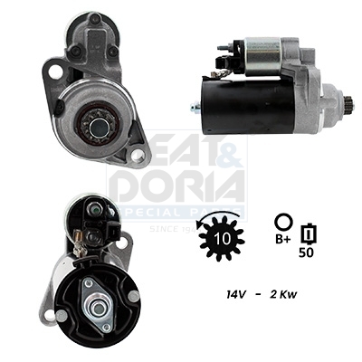 Meat Doria Startmotor / Starter 5010216G
