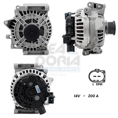Meat Doria Dynamo / Alternator 5510215G