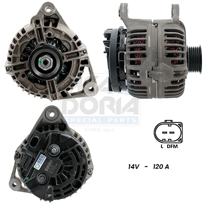 Meat Doria Dynamo / Alternator 5510684G