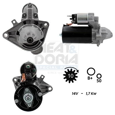 Meat Doria Startmotor / Starter 5010998G