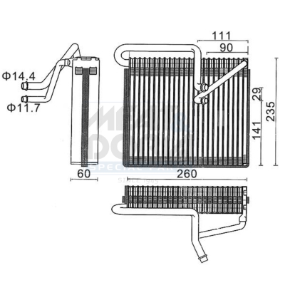 Meat Doria Verdamper, airconditioning 997028