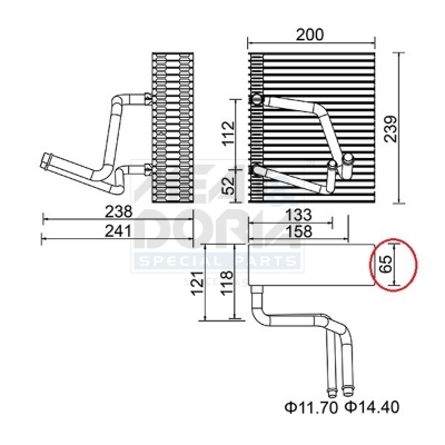 Meat Doria Verdamper, airconditioning 997052