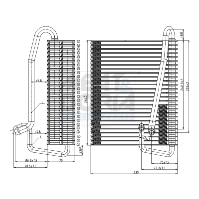 Meat Doria Verdamper, airconditioning 997068
