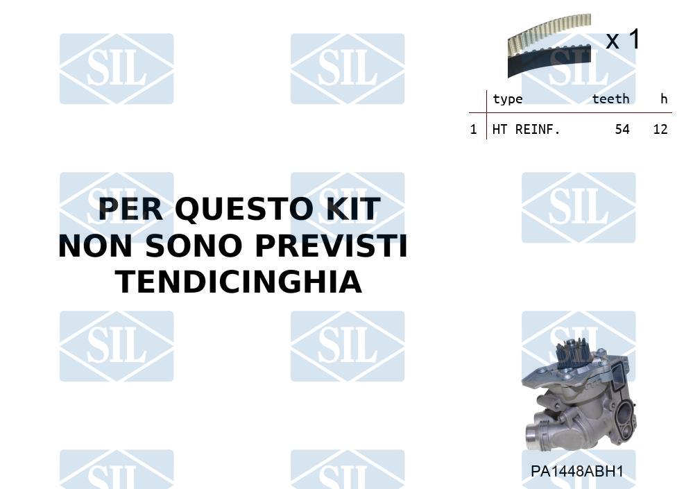 Saleri Distributieriem kit inclusief waterpomp K1PA1448ABH1