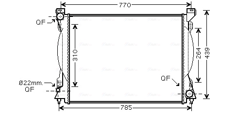 Ava Cooling Radiateur AI2230