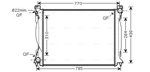 Ava Cooling Radiateur AI2235