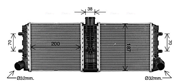 Ava Cooling Radiateur AI2430