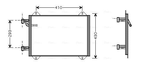 Ava Cooling Airco condensor AI5193