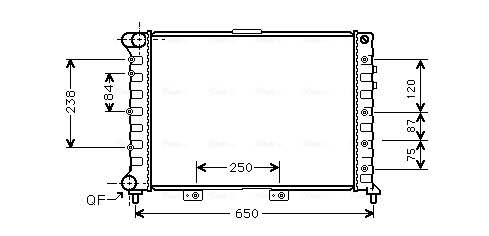 Ava Cooling Radiateur AL2029