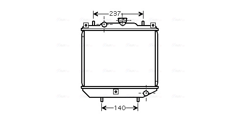 Ava Cooling Radiateur AM2001