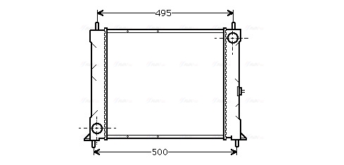 Ava Cooling Radiateur AU2067