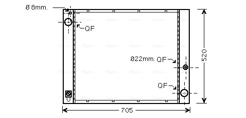 Ava Cooling Radiateur AU2183