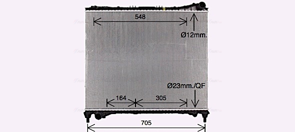 Ava Cooling Radiateur AU2337